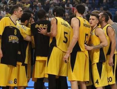 Basketball Champions League: Σπουδαία νίκη της ΑΕΚ επί της Παρτιζάν με 65-69